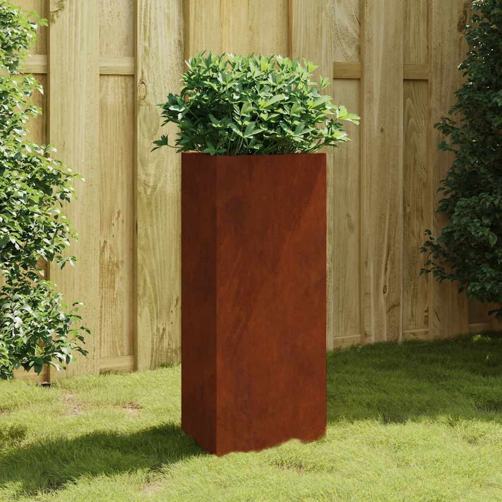 vidaXL Pflanzkübel 40x34,5x75 cm Cortenstahl