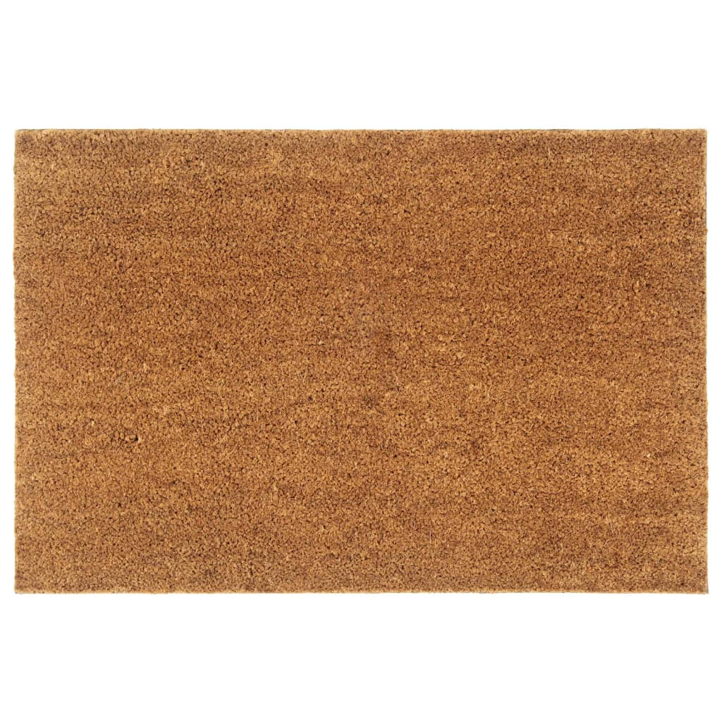 vidaXL Fußmatte Natur 60x90 cm Kokosfaser Getuftet