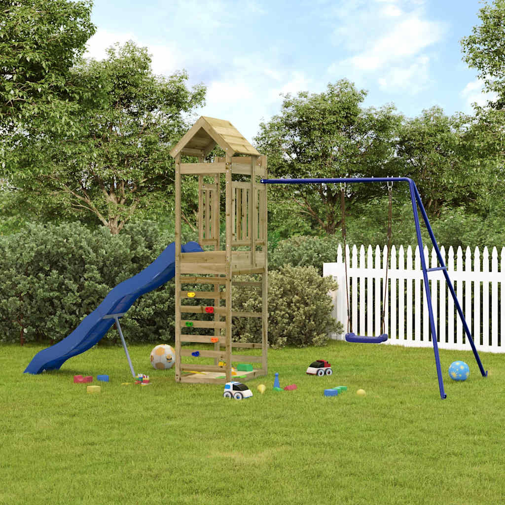 vidaXL Spielturm Imprägniertes Kiefernholz