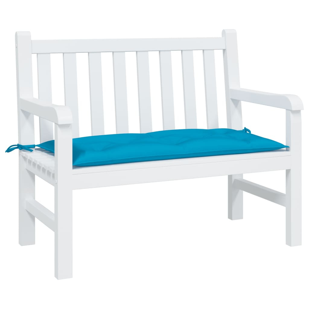 vidaXL Gartenbank-Auflage Hellblau 100x50x7 cm Oxford-Gewebe