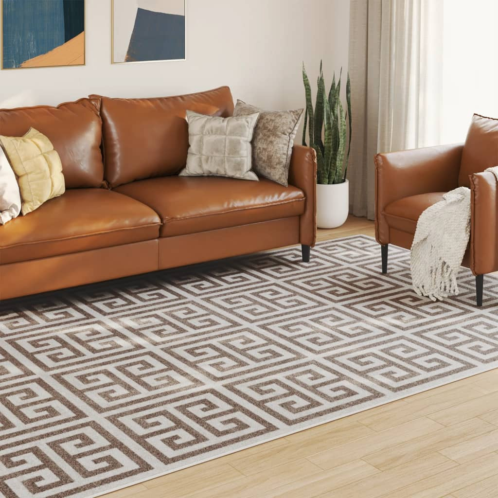 vidaXL Indoor & Outdoor Teppich Mehrfarbig 190x300 cm