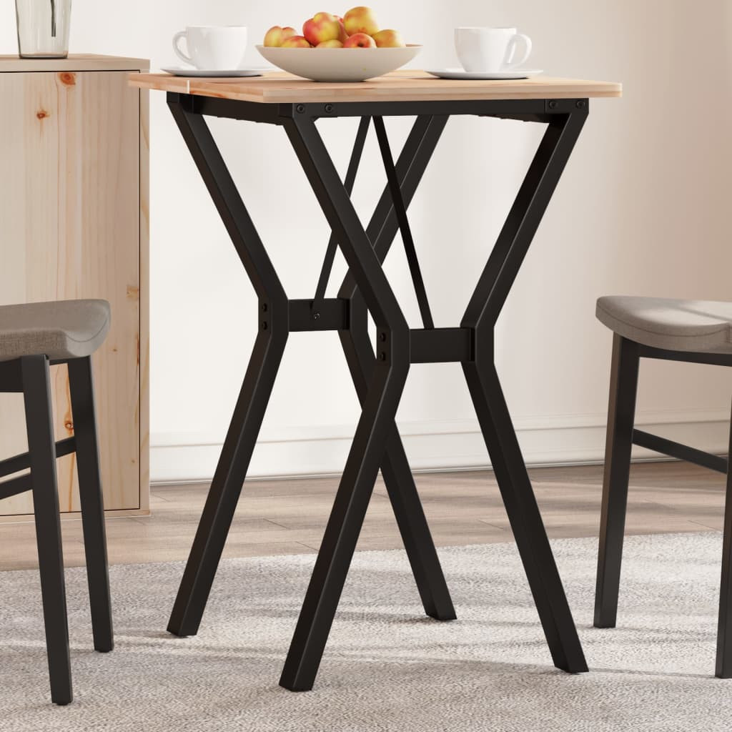 vidaXL Esstisch-Gestell in Y-Form 50x40x73 cm Stahl