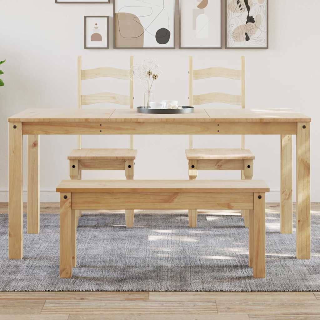 vidaXL Esstisch PANAMA 160x80x75 cm Massivholz Kiefer