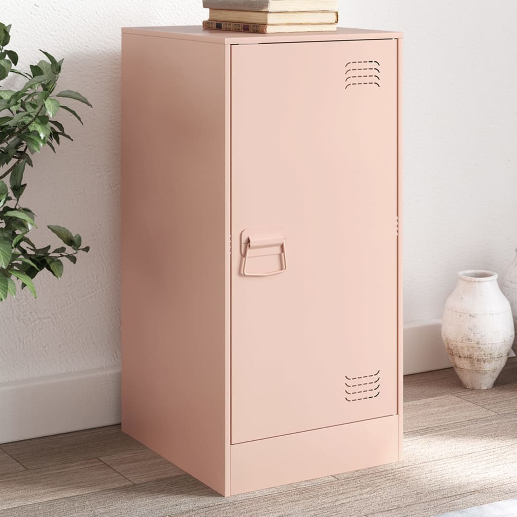 vidaXL Sideboard Rosa 34,5x39x73 cm Stahl