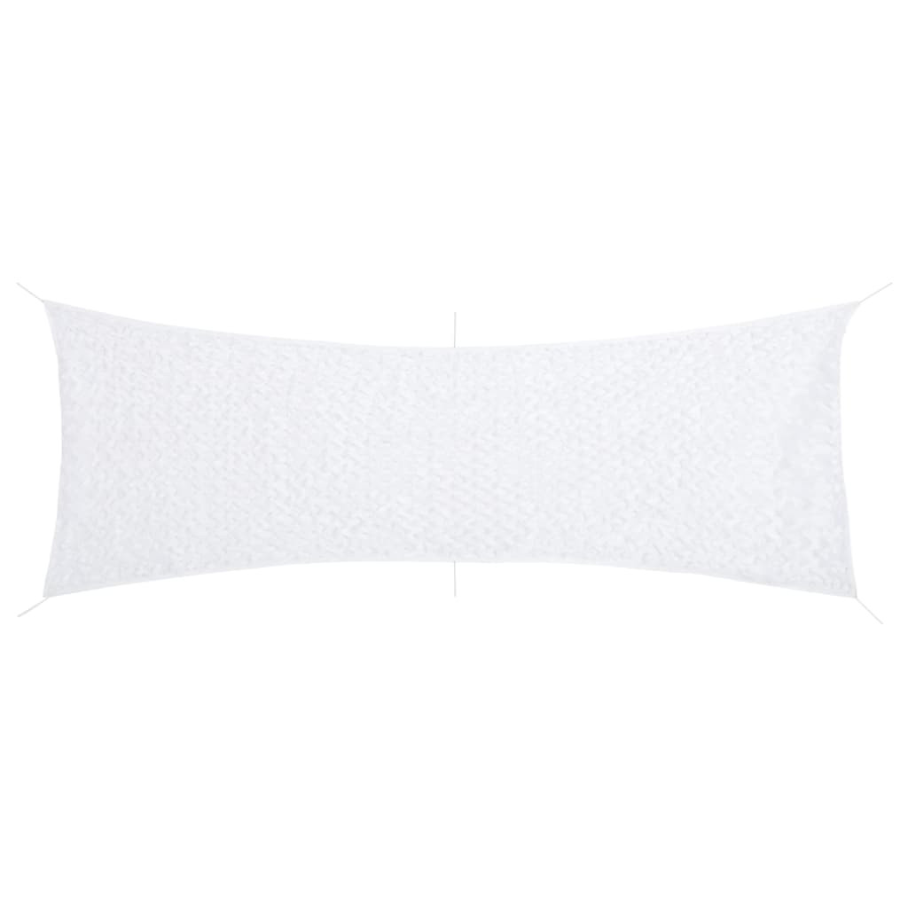 vidaXL Tarnnetz mit Aufbewahrungstasche 519x142 cm Weiß