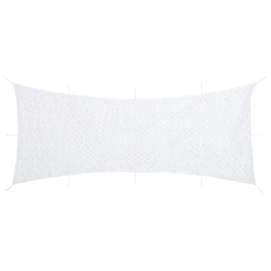 vidaXL Tarnnetz mit Aufbewahrungstasche 844x429 cm Weiß