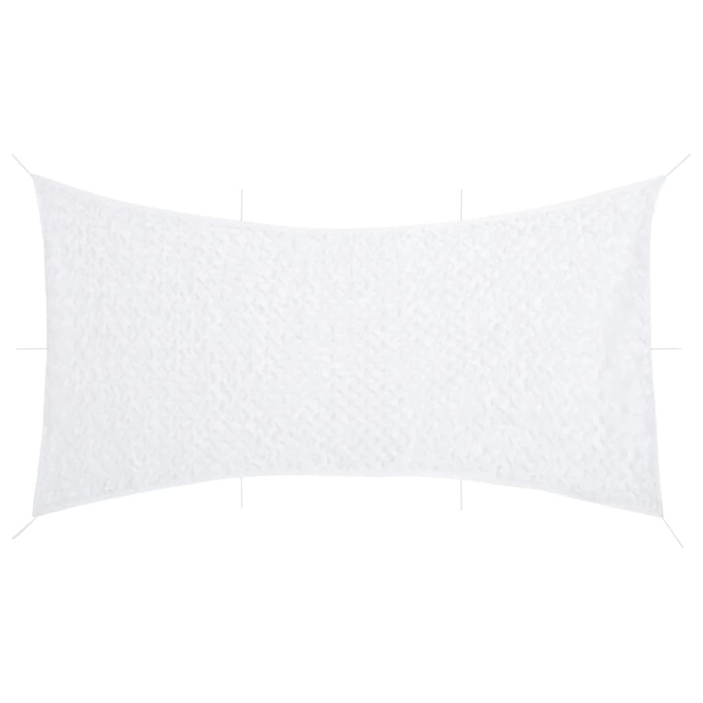 vidaXL Tarnnetz mit Aufbewahrungstasche 600x414 cm Weiß