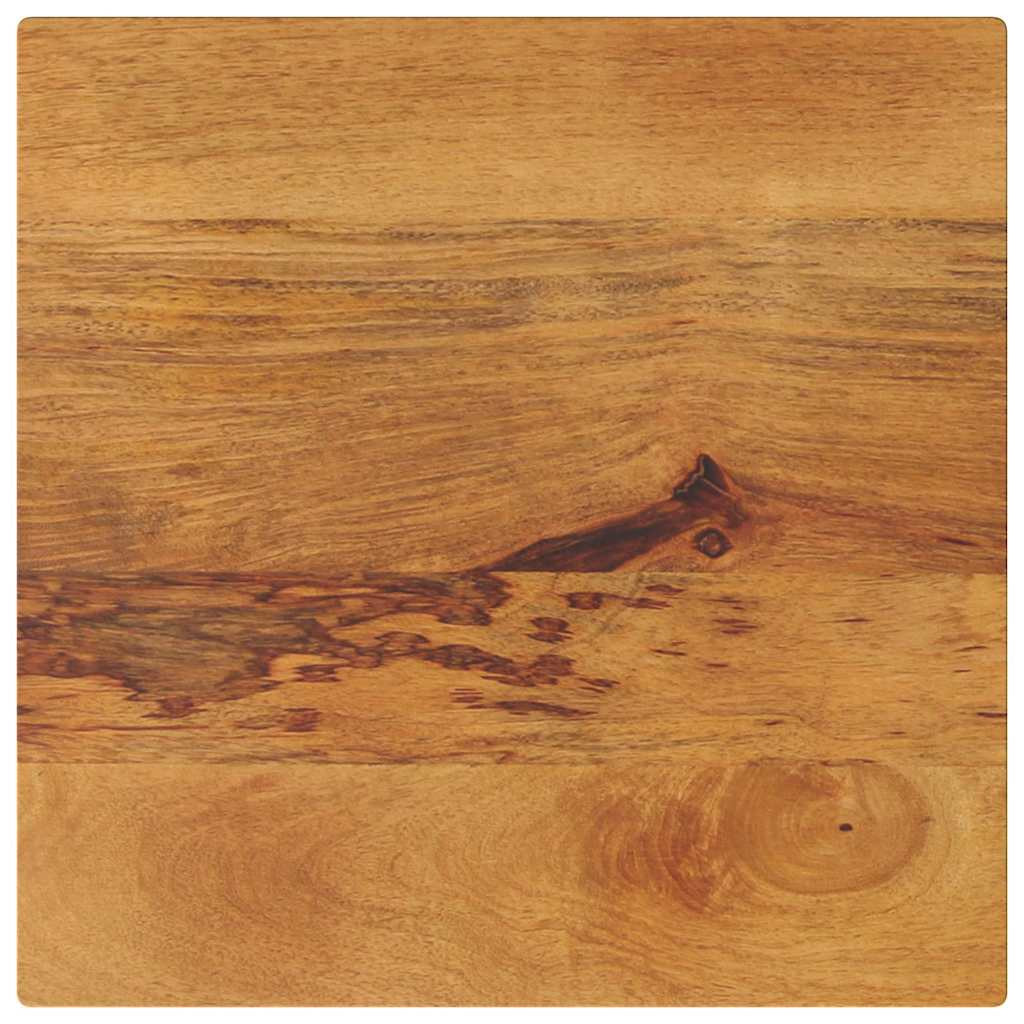 vidaXL Tischplatte 60x60x2,5 cm Quadratisch Massivholz Mango