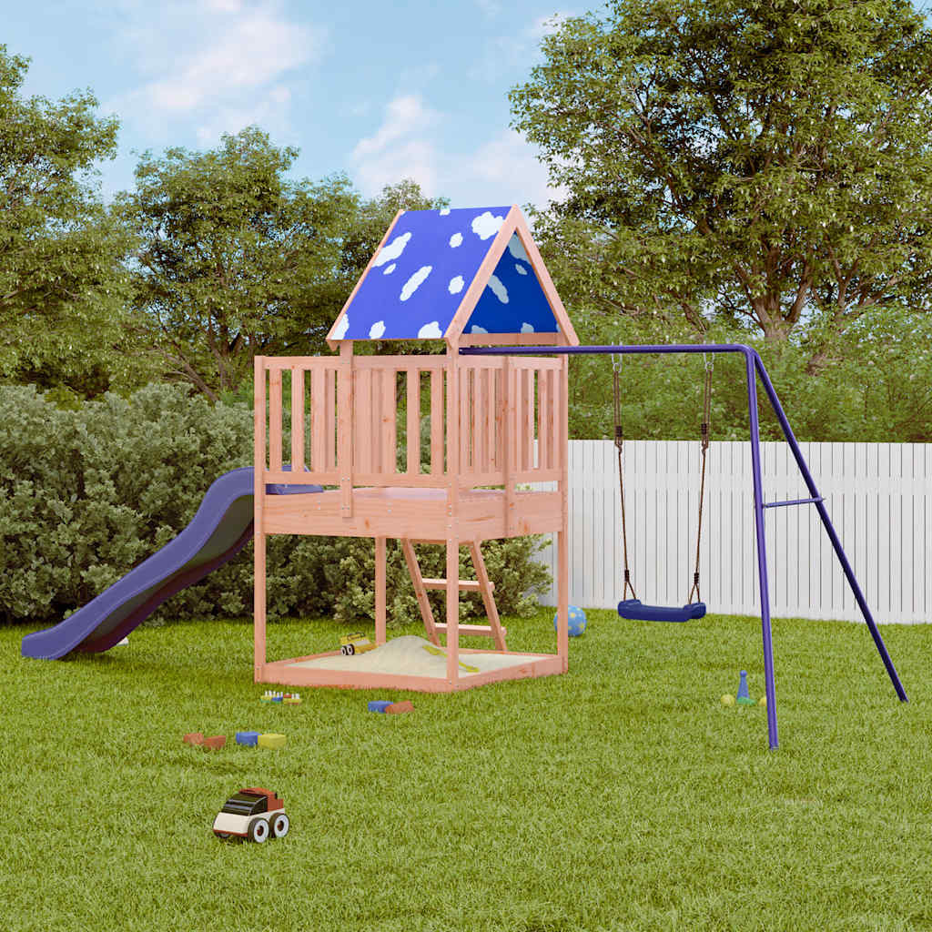 vidaXL Spielturm Massivholz Douglasie