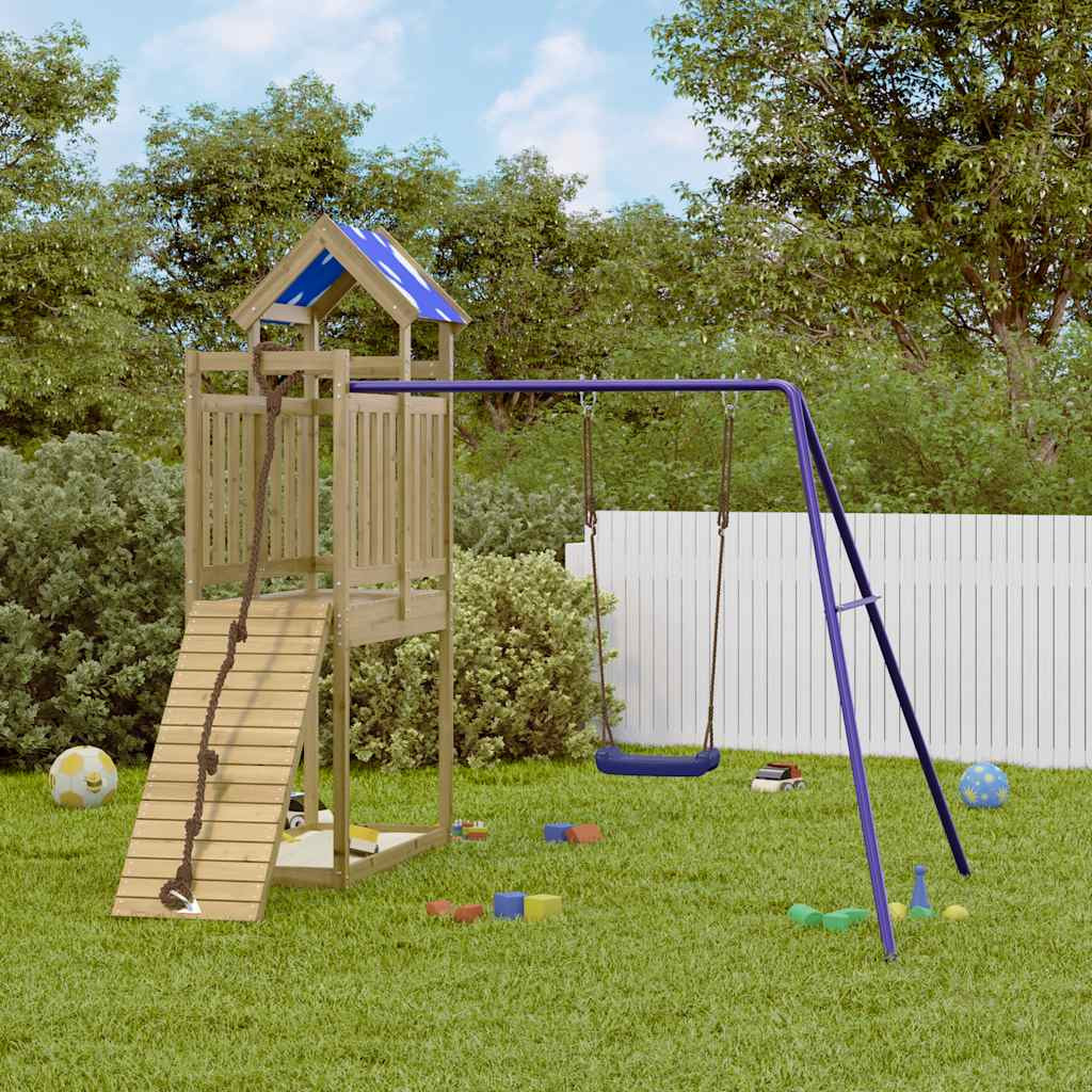 vidaXL Spielturm Imprägniertes Kiefernholz