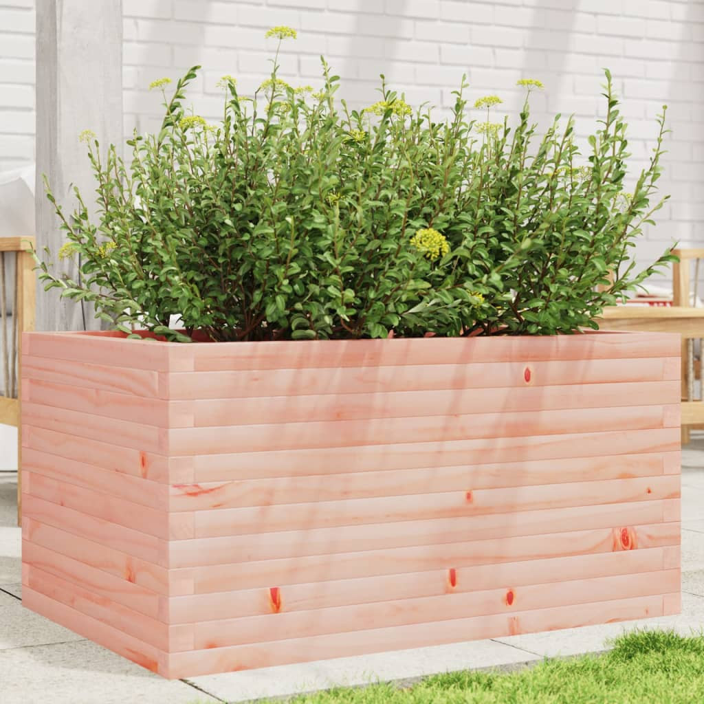 vidaXL Pflanzkübel 90x60x45,5 cm Massivholz Douglasie