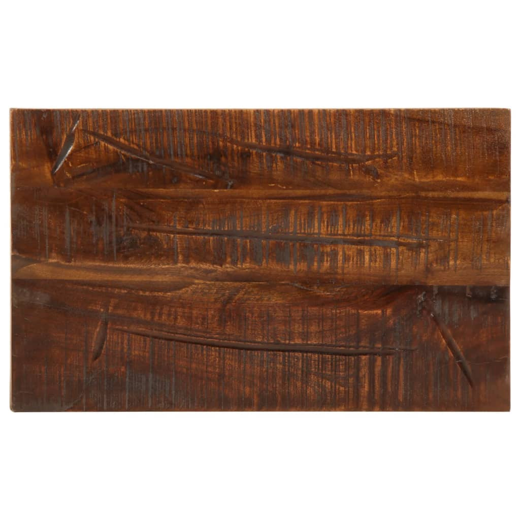 vidaXL Tischplatte 50x30x3,8 cm Rechteckig Altholz Massiv