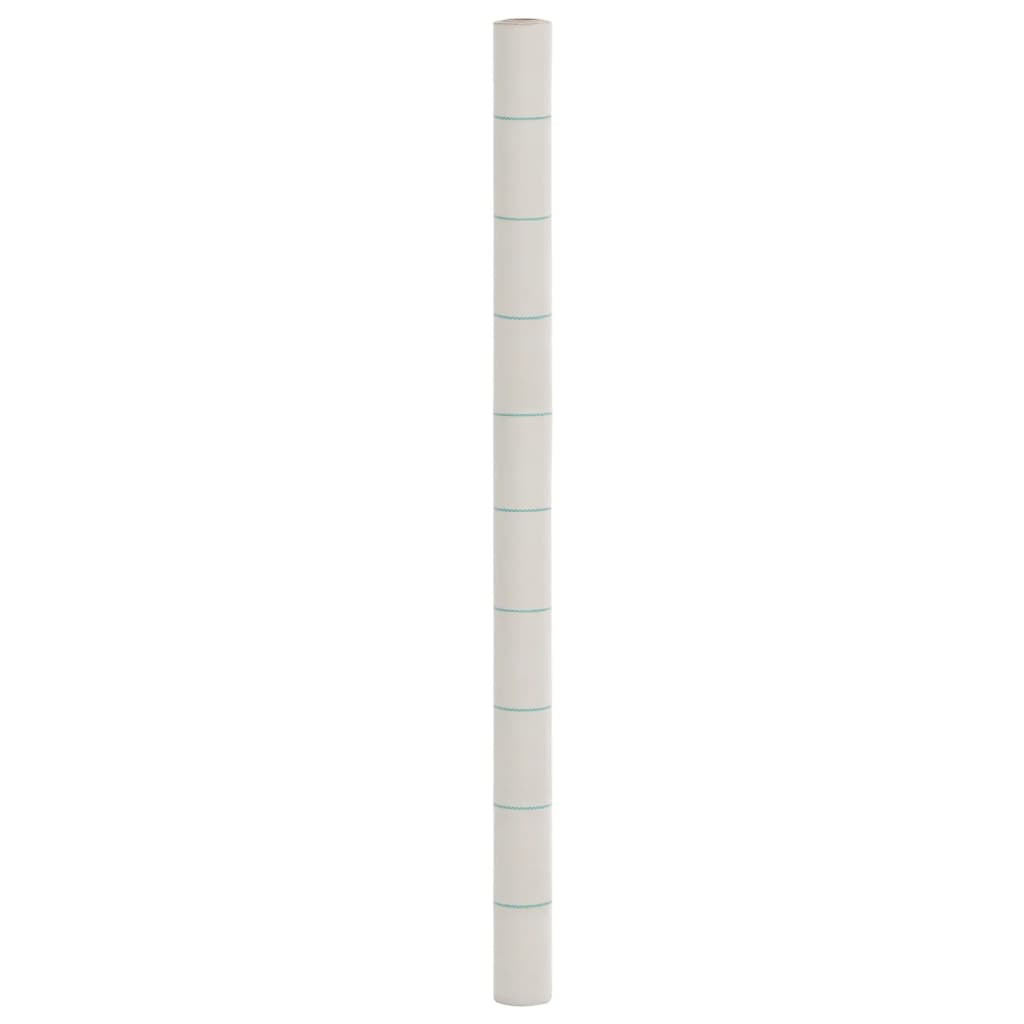 vidaXL Unkrautvlies Weiß 2x5 m PP