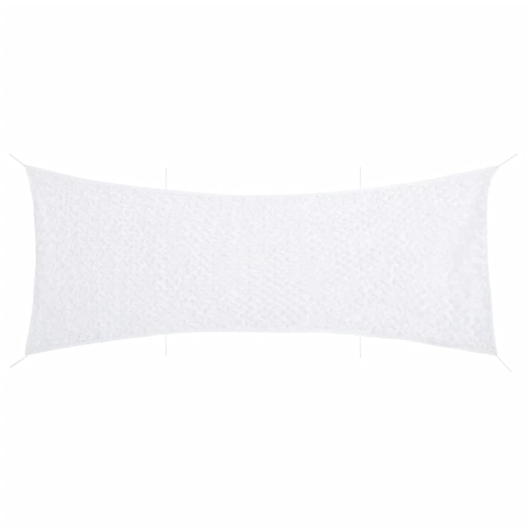 vidaXL Tarnnetz mit Aufbewahrungstasche 721x294 cm Weiß