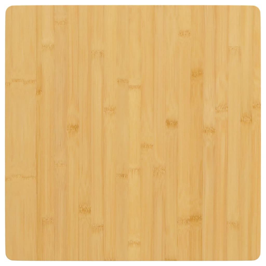 vidaXL Tischplatte 40x40x2,5 cm Bambus