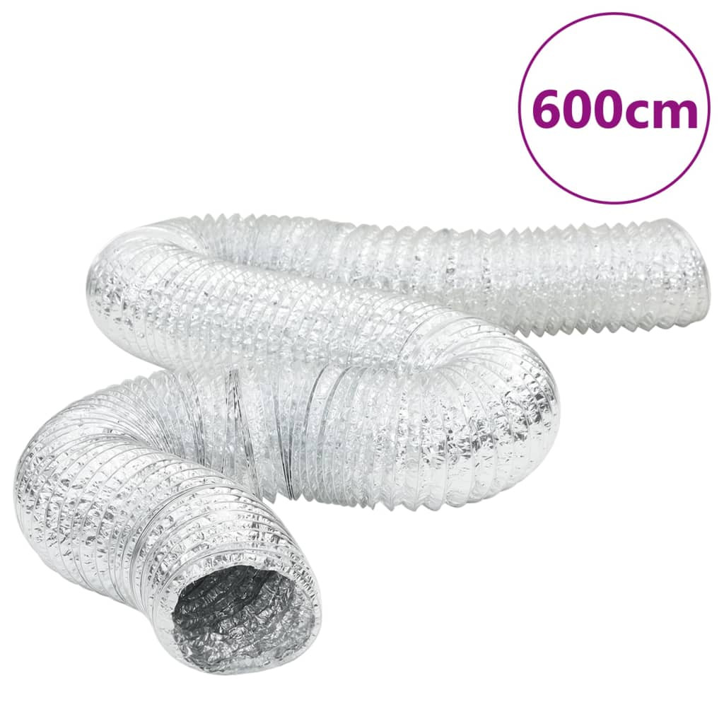vidaXL Lüftungsschlauch Aluminium 6 m Ø15 cm