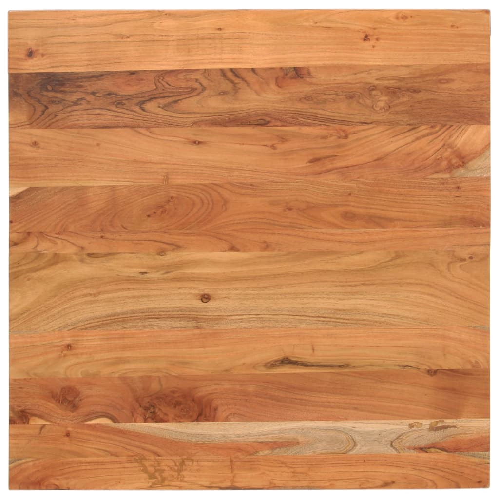 vidaXL Tischplatte 90x90x3,8 cm Quadratisch Massivholz Akazie