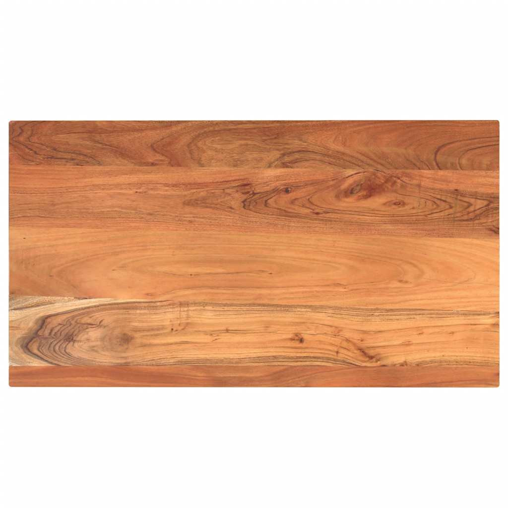 vidaXL Tischplatte 100x50x2,5 cm Rechteckig Massivholz Akazie