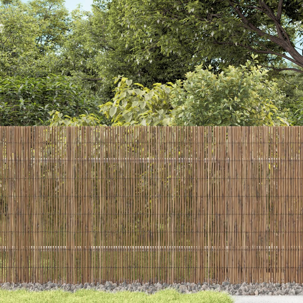vidaXL Gartenzaun 1000x80 cm Schilf