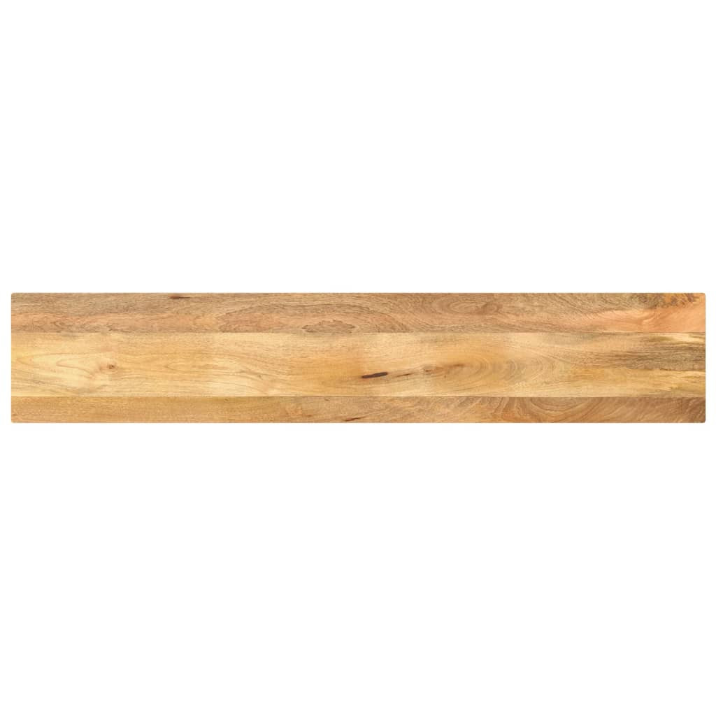 vidaXL Tischplatte 140x40x2,5 cm Rechteckig Massivholz Mango