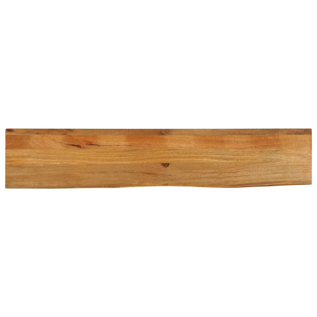 vidaXL Tischplatte mit Baumkante 160x40x3,8 cm Massivholz Mango