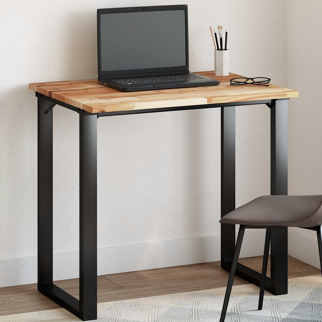 vidaXL Tischplatte Rechteckig 80x60x2 cm Massivholz Akazie