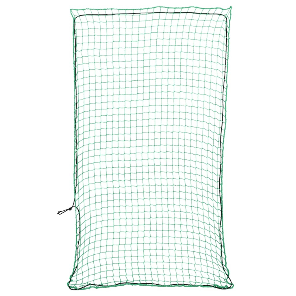 vidaXL Anhängernetz mit Gummiseil Grün 2,7x1,5 m PP