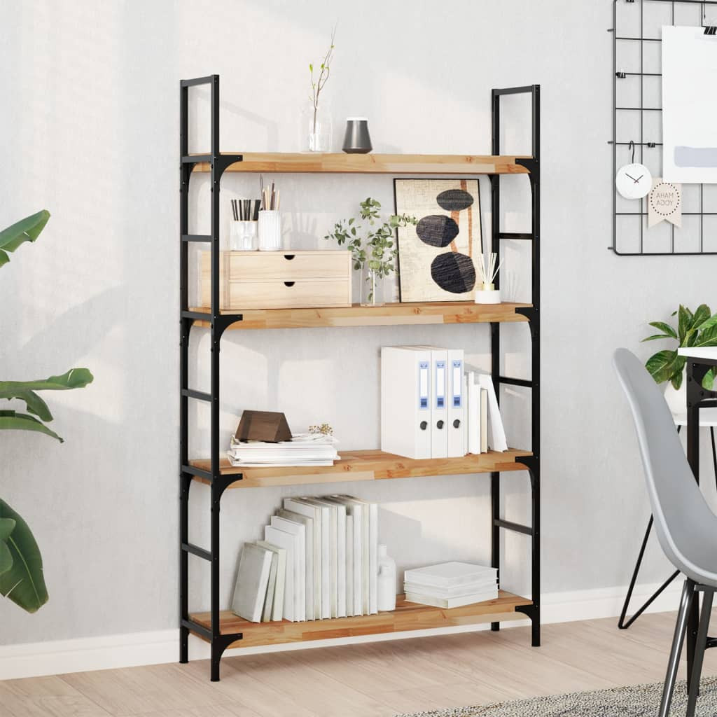 vidaXL Schweberegale 3 Stk. 100x20x4 cm Massivholz Akazie Ölbehandelt