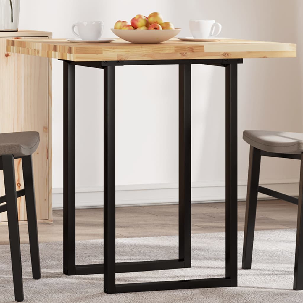 vidaXL Tischplatte Quadratisch 70x70x4 cm Massivholz Akazie