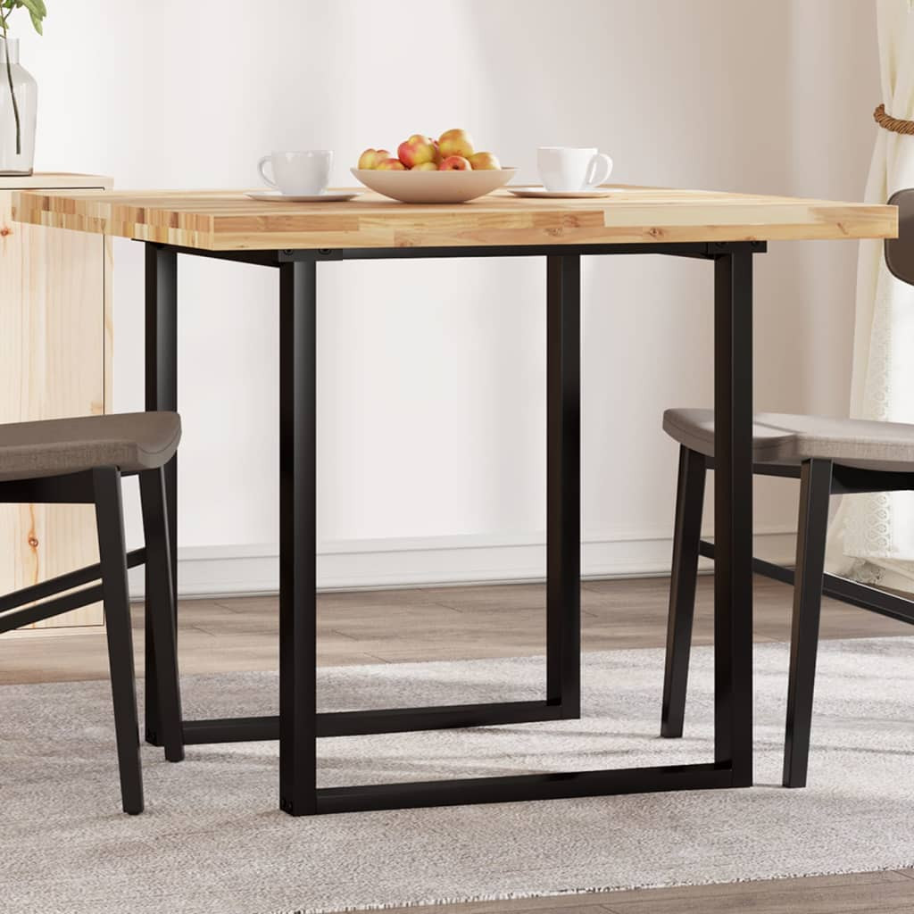 vidaXL Tischplatte Quadratisch 90x90x4 cm Massivholz Akazie