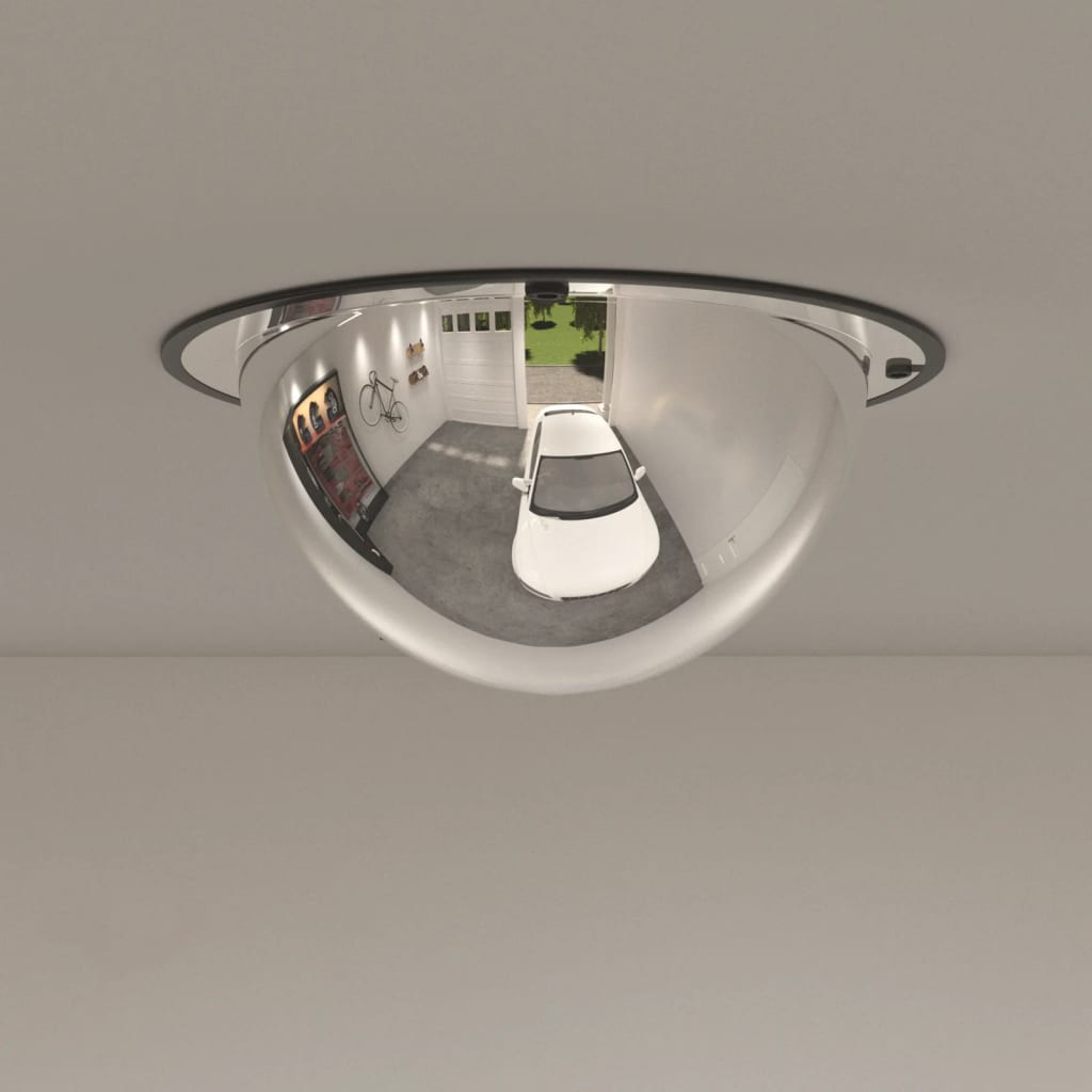 vidaXL Voll gewölbter Verkehrsspiegel Ø30 cm Acryl