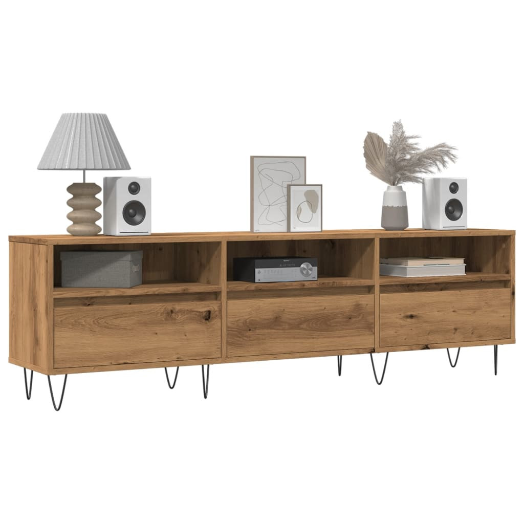vidaXL TV-Schrank Altholz-Optik 150x30x44,5 cm Holzwerkstoff