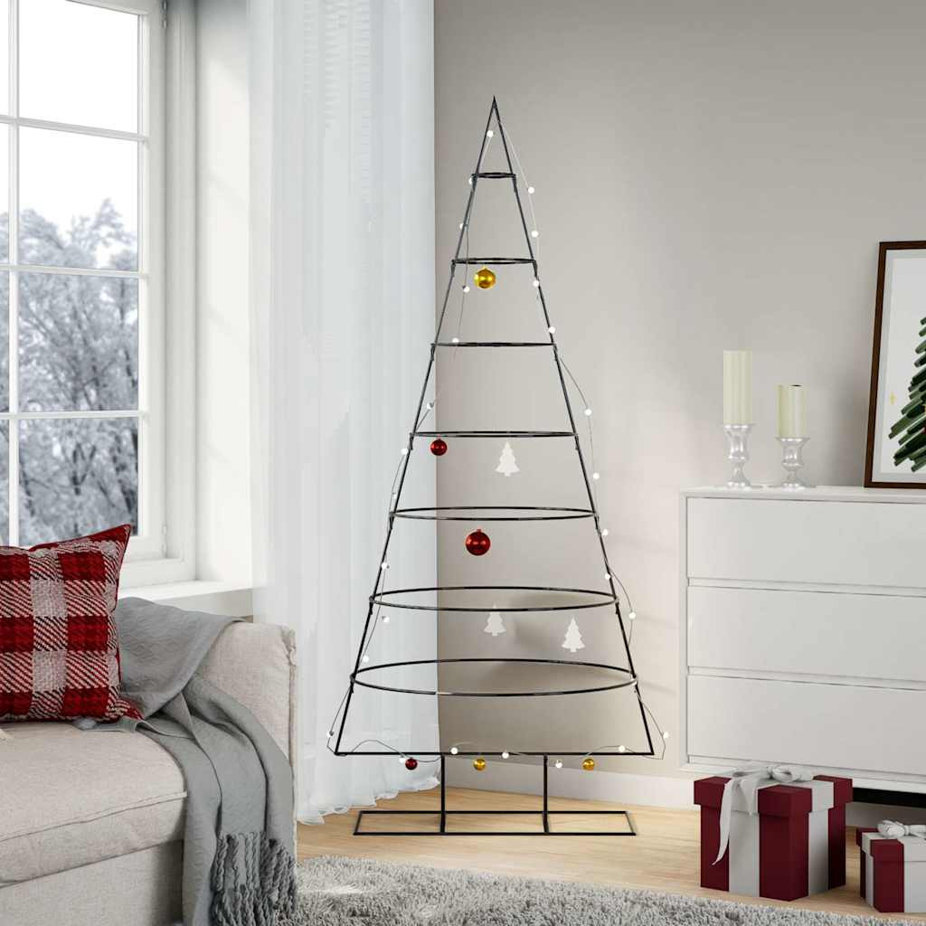 vidaXL | Metall Weihnachtsbaum | 180 cm Pulverbeschichteter Stahl