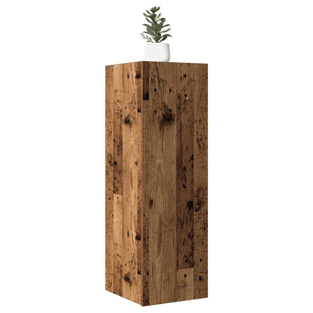 vidaXL TV-Schrank Altholz-Optik 30,5x30x90 cm Holzwerkstoff