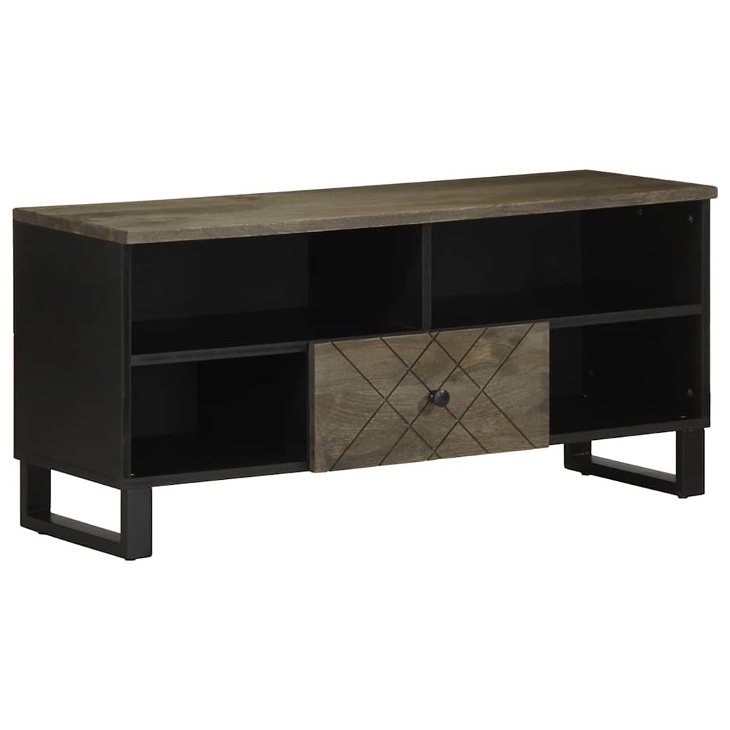 vidaXL TV-Schrank 100x33x46 cm Massivholz Mango