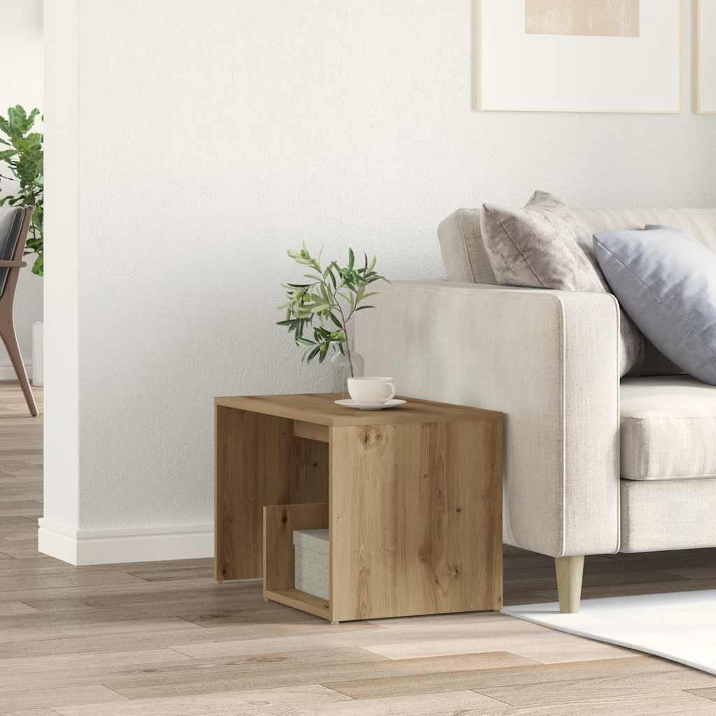 vidaXL Beistelltisch Artisan-Eiche 59x36x38 cm Holzwerkstoff