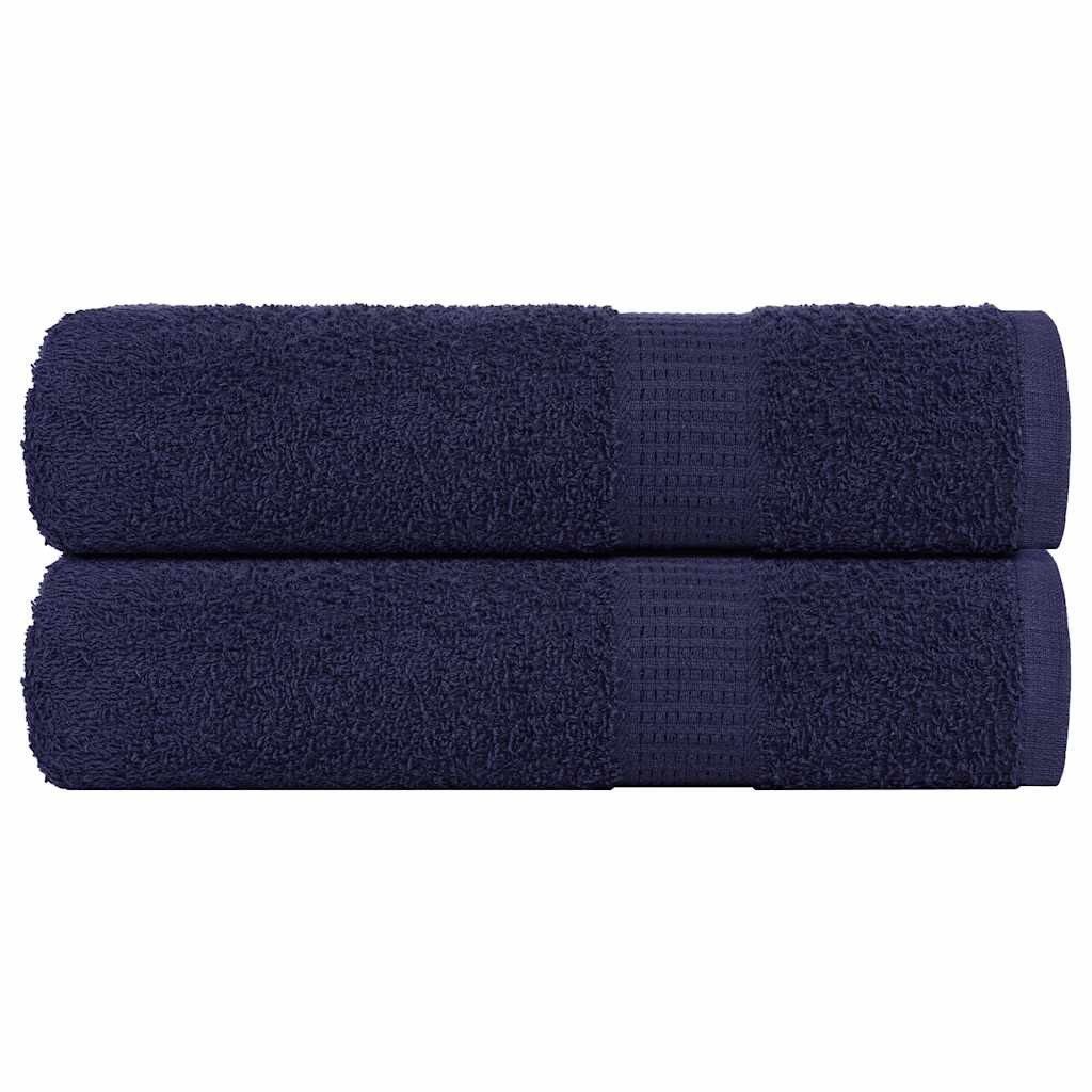 vidaXL Handtücher FROGN 2 Stk. Marineblau 50x100 cm 360 g/m²
