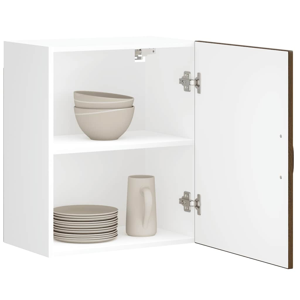 vidaXL Küchen-Hängeschrank Lucca Braun Eichen-Optik Holzwerkstoff