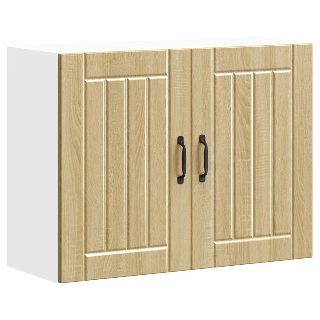 vidaXL Küchen-Hängeschrank Lucca Sonoma-Eiche Holzwerkstoff