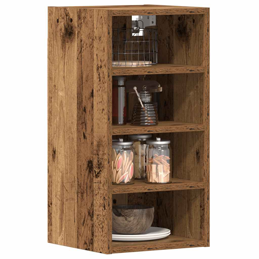 vidaXL Hängeschrank Riga Altholz-Optik 30x29,5x60 cm Holzwerkstoff