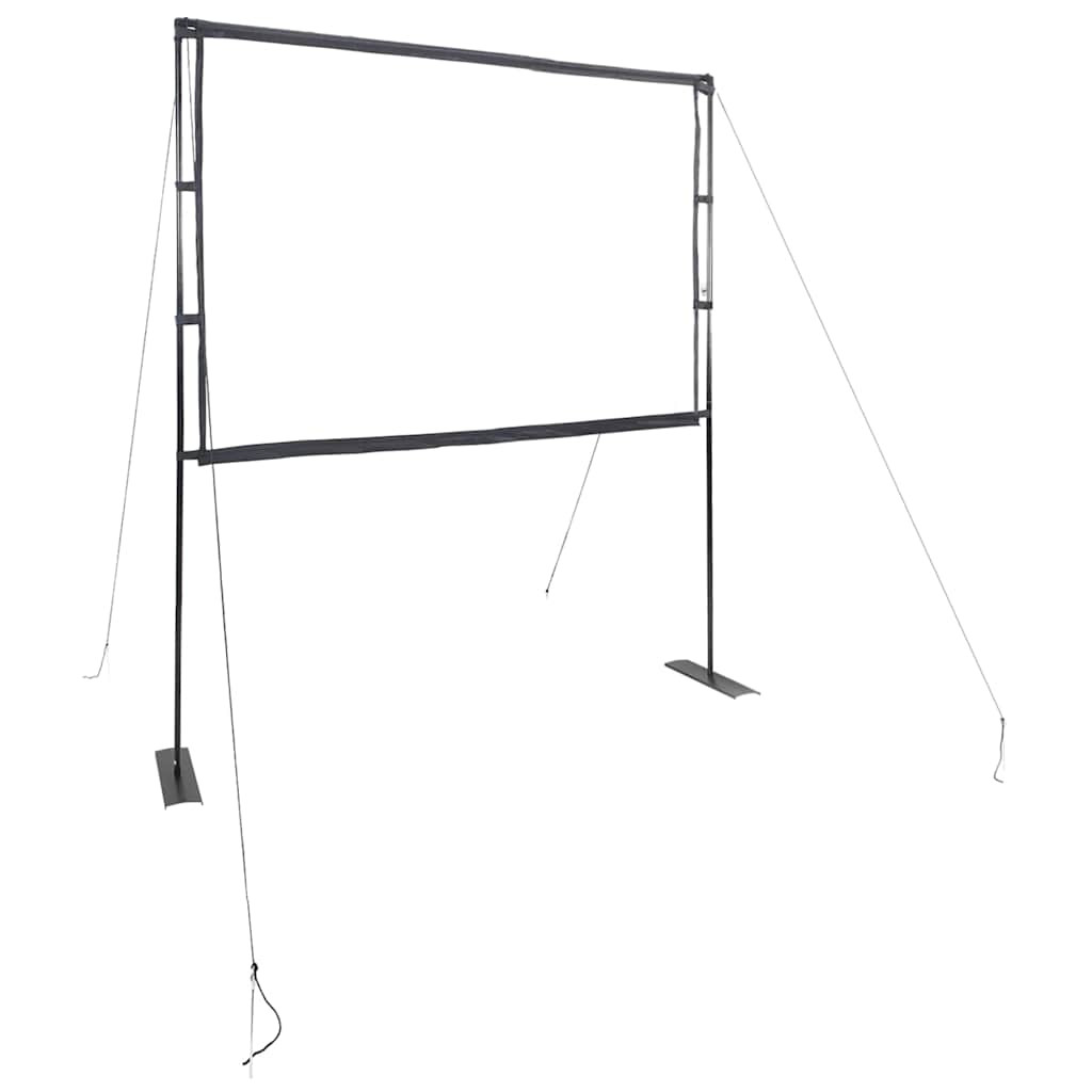 vidaXL Projektionsleinwand mit Ständern 84 Zoll 4:3