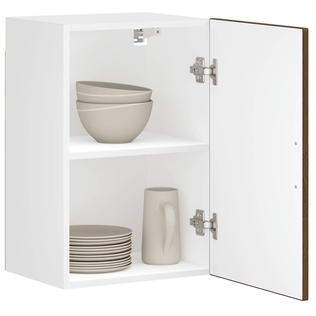 vidaXL Küchen-Hängeschrank Porto Braun Eichen-Optik Holzwerkstoff