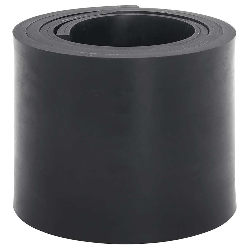 vidaXL Gummileiste für Schneepflug Schwarz 150x15x1 cm