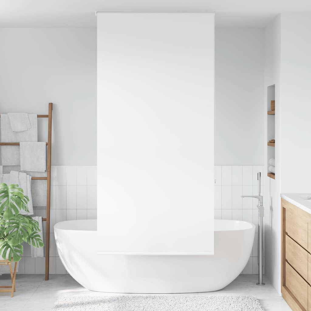 vidaXL Duschrollo 100x240 cm Stoffbreite 96 cm
