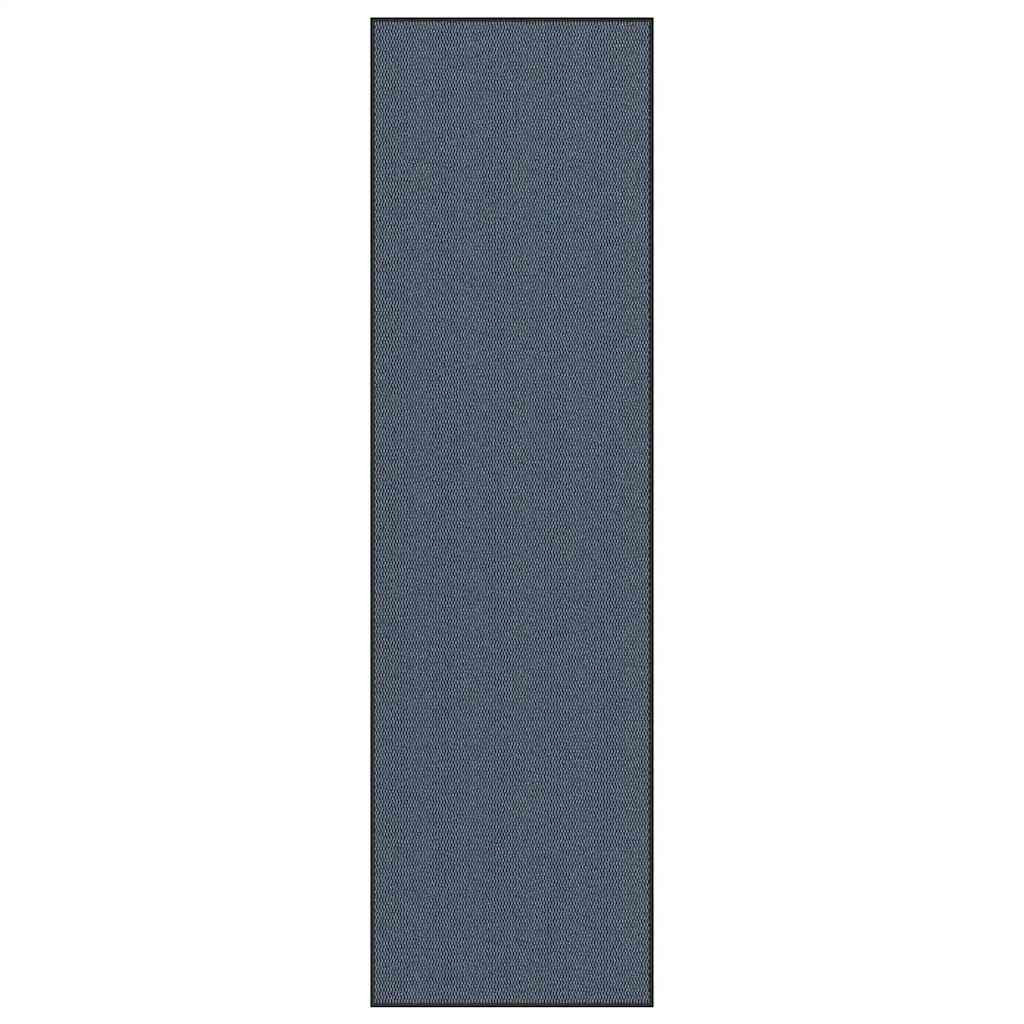 vidaXL Fußmatte Blau 115x400 cm
