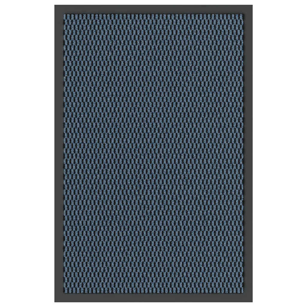 vidaXL Fußmatte Blau 40x60 cm