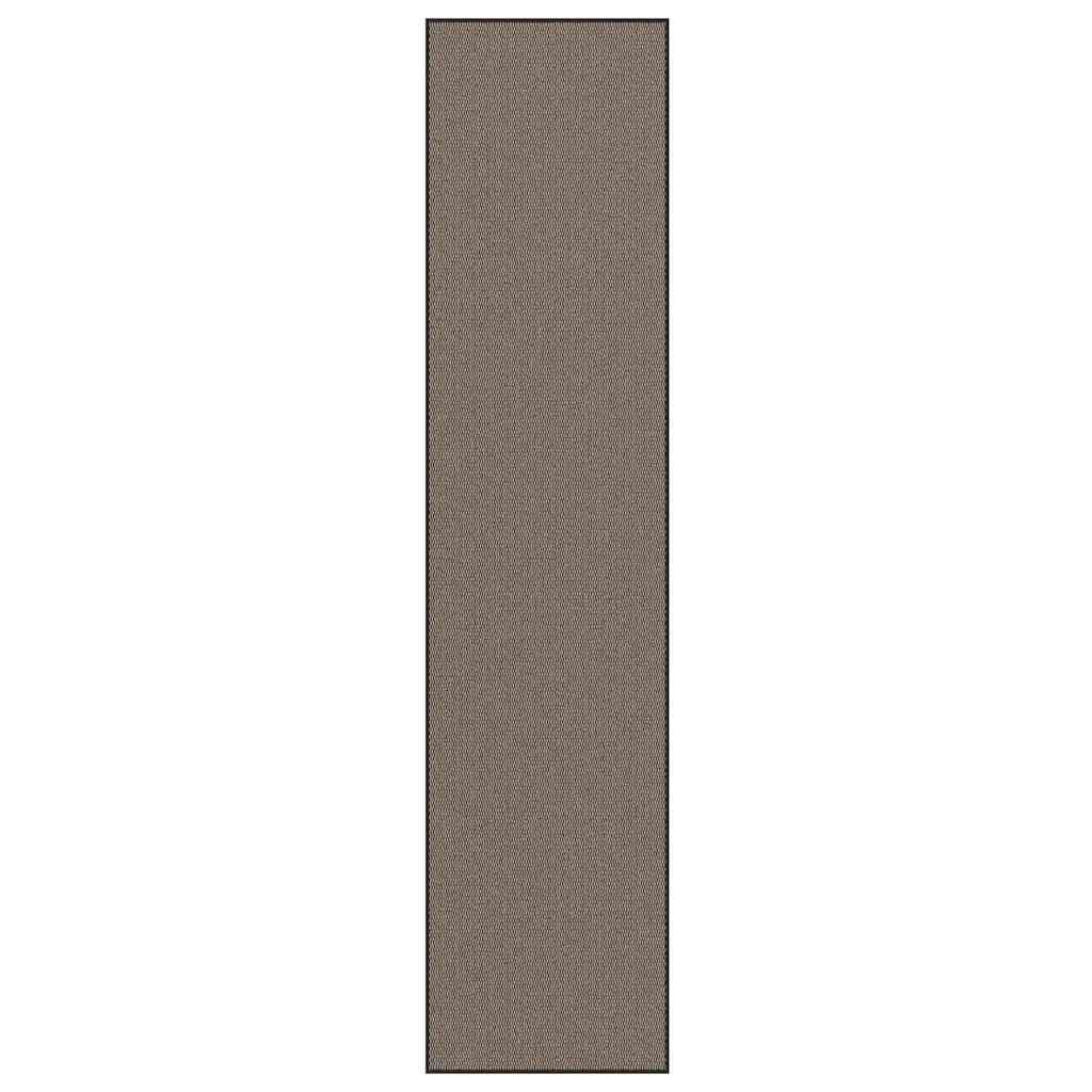vidaXL Fußmatte Braun 115x500 cm