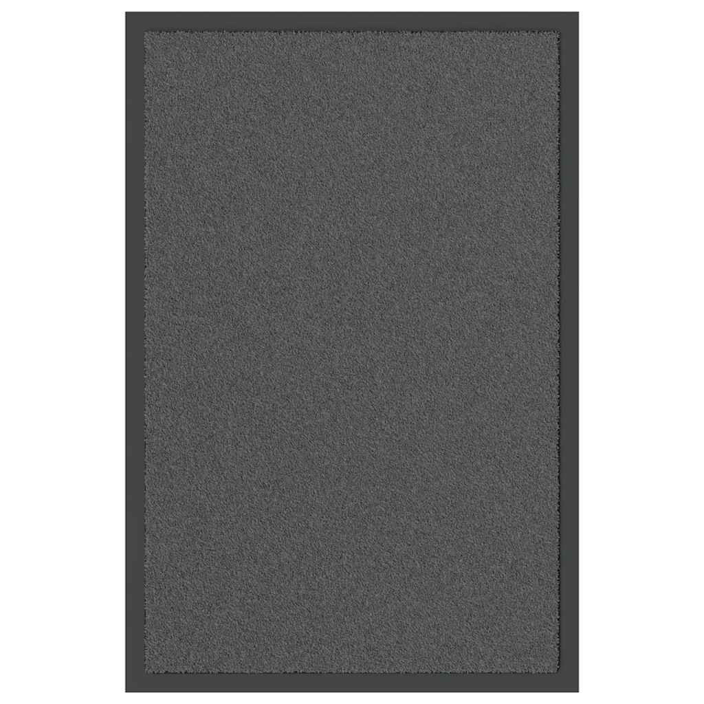 vidaXL Fußmatte Anthrazit 40x60 cm