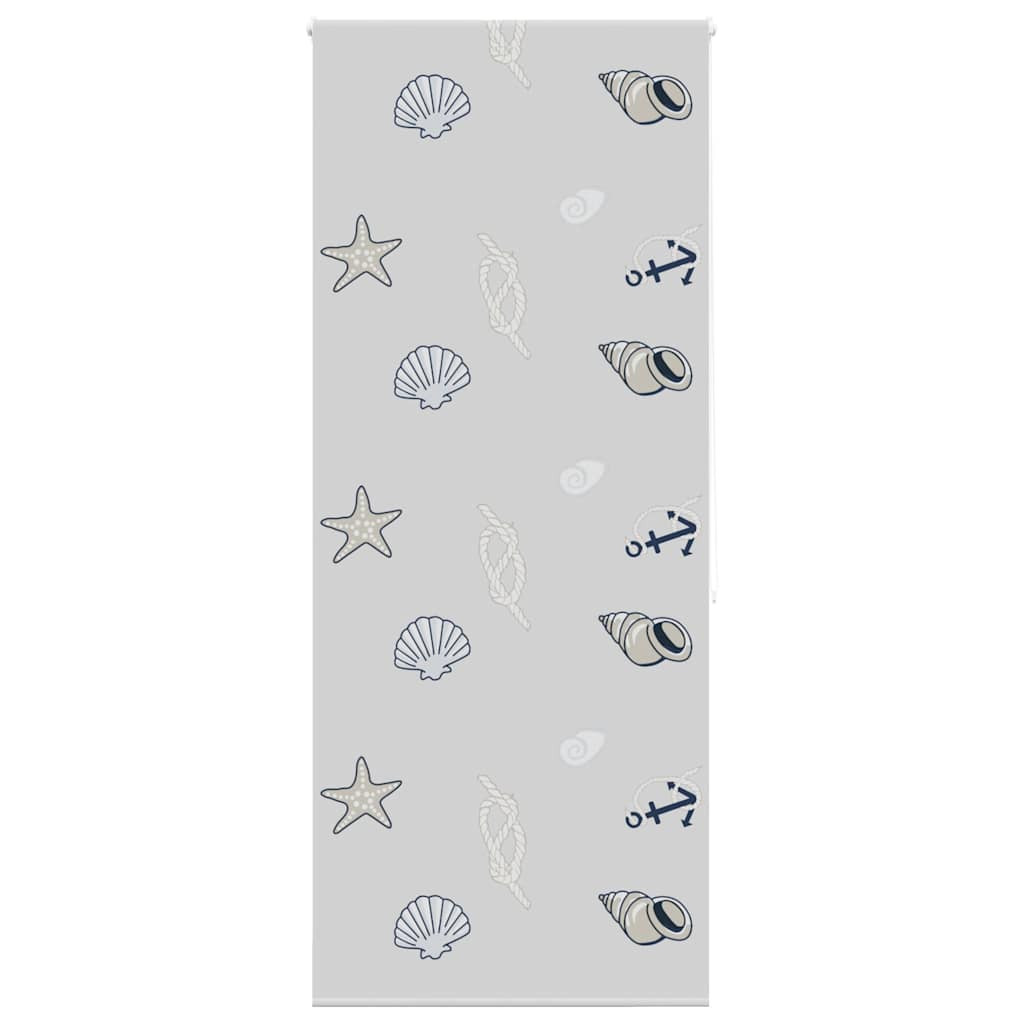 vidaXL Duschrollo 100x240 cm Stoffbreite 96 cm
