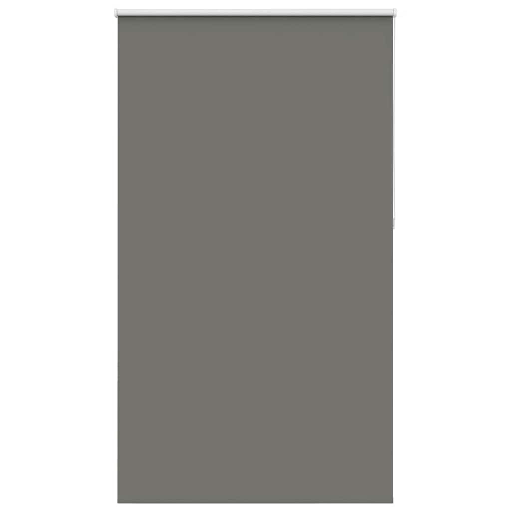 vidaXL Verdunkelungsrollo Grau 140x210cm Stoffbreite 136,6cm Polyester